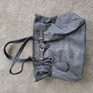 Grey handbag